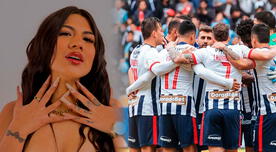Brunella Torpoco hace vibrar a hinchas de Alianza Lima previo al clásico con Universitario