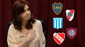 Boca, River y clubes de la liga argentina rechazan atentado contra Cristina Fernández