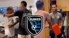 Miguel Trauco recibió calurosa bienvenida por los jugadores del San José Earthquakes - VIDEO