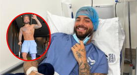 Maluma reaparece tras ser operado de la rodilla: "Cojo pero con Flow"
