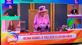¡Ni la BBC! Latina confirma por error la muerte de la Reina Isabel II