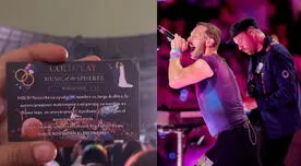 Joven emplea peculiar estrategia para pedirle la mano a su novia HOY en show de Coldplay