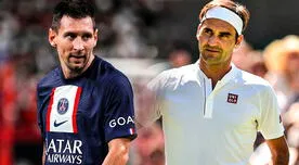 Lionel Messi se despide de Roger Federer con emotivo mensaje: "Genio. Único en la historia"