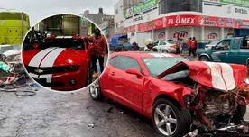 Acusan a Youtuber mexicano de causar fuerte accidente por conducir en la dirección opuesta