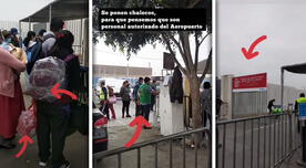 Captan presunta estafa a pasajeros del Jorge Chávez donde les cobran por embalar su equipaje