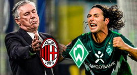 Claudio Pizarro: La vez que el Bombardero eliminó al poderoso Milán de Ancelotti