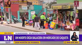 SMP: Balacera en mercado de Caquetá deja al menos 4 heridos y 1 muerto