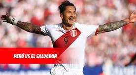 Resultado Perú 4-1 El Salvador por amistoso internacional
