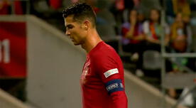 Cristiano Ronaldo explotó de furia tras quedar fuera del Final Four de la Nations League