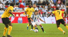 Argentina goleó 3-0 a Jamaica con doblete de Lionel Messi en amistoso FIFA