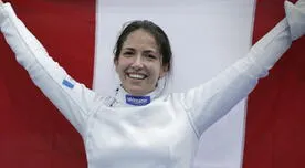 Orgullo nacional: María Luisa Doig ganó la segunda medalla de oro en los Juegos Odesur en esgrima
