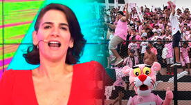 Gigi Mitre en 'modo' Juventud Rosada: entona "Vamos Boys" en ampay del Gato Cuba