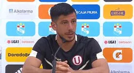 Federico Alonso tras empate con Cristal: "Vinimos por los tres puntos, pero no jugamos bien"