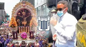 Plantel de Alianza Lima acudió a las Nazarenas para visitar al Señor de los Milagros - VIDEO