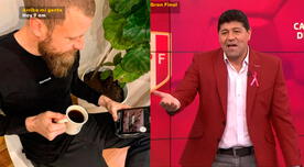 Checho Ibarra arremete contra Redmayne por autógrafo y foto con café peruano: "es un payaso"
