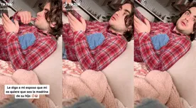 TikTok: Su ex le pide ser madrina de su hijo y la reacción de su esposo se vuelve viral