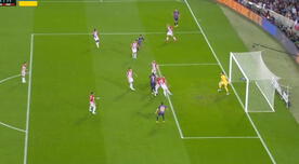 Dembélé anotó el 1-0 de Barcelona ante Athletic tras centro exquisito de Lewandowski