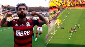 'Gabigol' apareció para anotar el 1-0 de Flamengo sobre Paranaense
