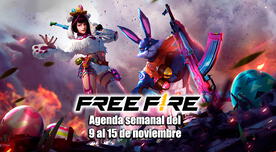 Free Fire muestra su agenda semanal del 9 al 15 de noviembre con muchas novedades