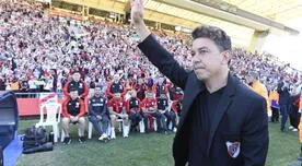 Marcelo Gallardo y su último emotivo discurso como entrenador de River Plate