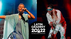 Latín Grammy 2022: ¿Cuándo, a qué hora y cómo ver EN VIVO la premiación?