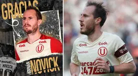 Universitario anunció la salida de Novick: ya son ocho jugadores en la 'purga crema'