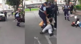 Surco: fiscalizadores arrastran a dos mujeres trabajadoras durante intervención