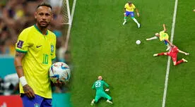 Neymar realizó magistral jugada para que Richarlison anote el 1-0 de Brasil sobre Serbia