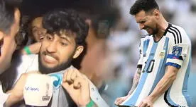 Hincha de Arabia Saudita recibe 'furia' de barra argentina en pleno Mundial Qatar 2022