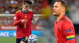 La formación de España vs. Alemania por el Mundial Qatar 2022