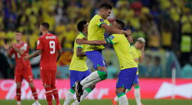 Brasil derrotó a Suiza en el Mundial Qatar 2022 y ya se encuentra en octavos de final