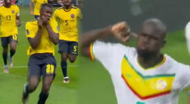 Ecuador al abismo: Moisés Caicedo marcó el empate y Senegal lo remontó en 2 minutos