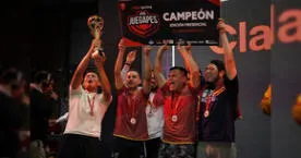 Universitario Gaming campeón en eFootball 2023 del Claro gaming JUEGAPES XIII