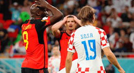 Bélgica empató 0-0 con Croacia y sorpresivamente se despide del Mundial Qatar 2022