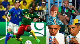 Brasil perdió invicto ante Camerún y los memes no perdonaron en las redes sociales