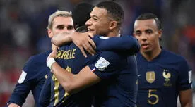 Francia clasificó a cuartos de final del Mundial Qatar 2022, tras vencer 3-1 a Polonia