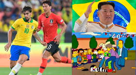 Brasil 'bailó samba' con Corea del Sur y goleó 4-1: mira los memes más divertidos