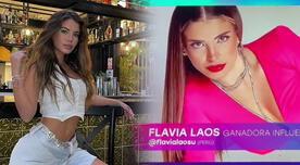 Flavia Laos gana en la categoría Influencer Latina del Año en los People's Choice Awards