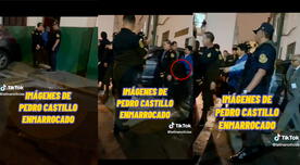 Pedro Castillo habría sido trasladado enmarrocado a la sede de la Diroes [VIDEO]