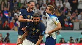Francia eliminó a Inglaterra y avanzó a semifinales del Mundial: resumen del partido