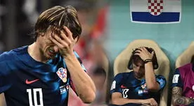 La otra cara: Modric conmovido en llanto tras eliminación de Croacia a manos de Argentina