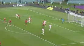 Mislav Orsic la guarda en el ángulo y pone el 2-1 de Croacia frente a Marruecos en Qatar 2022