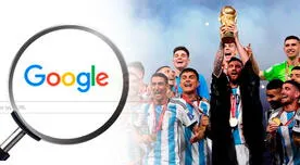 Argentina campeón de Qatar 2022: El sorprendente homenaje de Google a la Albiceleste