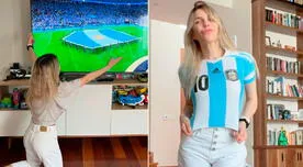 Juliana Oxenford se rinde ante Argentina y su reacción se hace viral: "Son unos pu ... genios"