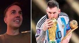 Mario Götze celebró que Messi y Argentina hayan ganado el Mundial