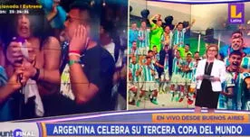 Reportero transmite en vivo desde Buenos Aires y argentinos hablan puras lisuras