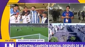 Hincha argentino celebra título y desconoce en vivo a Sergio Ibarra: "¿Quién es el 'Checho'?"