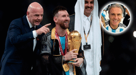 La emotiva publicación de Ruggeri a Messi tras ganar la tercera copa del mundo para Argentina