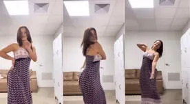 Mónica Sánchez sorprendió a sus seguidores bailando 'Bombón asesino' - VIDEO