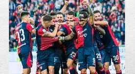 Cagliari venció 2-0 a Cosenza por la Serie B con gol de Gianluca Lapadula